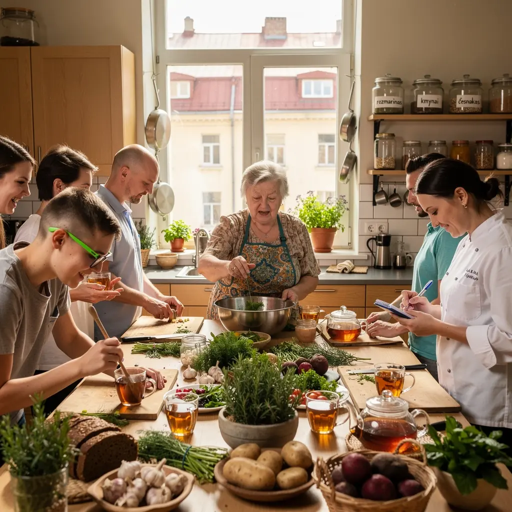 Pavasariniai gėlių žiedai, simbolizuojantys atminties stiprinimą.